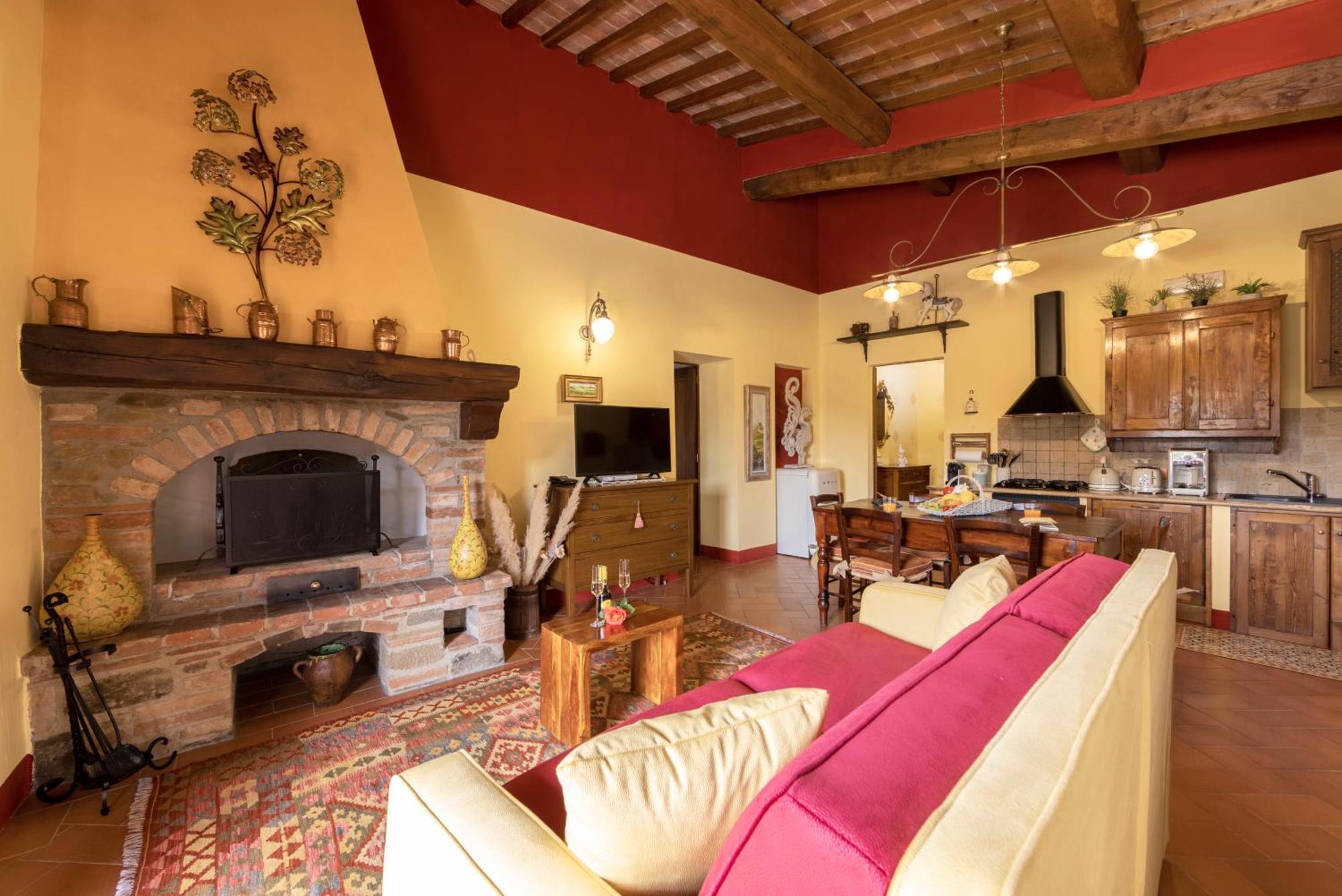 Rigomagno Podere La Casina Country Chic מראה חיצוני תמונה