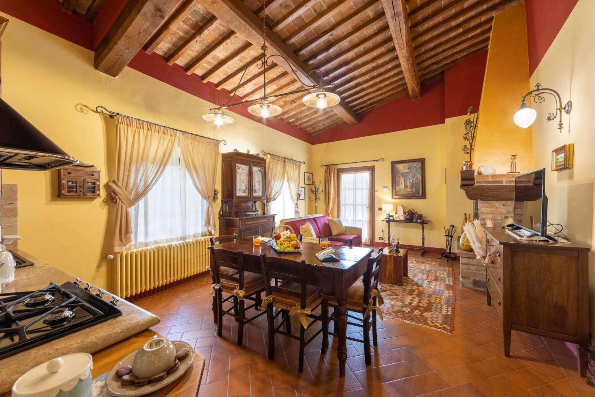 Rigomagno Podere La Casina Country Chic מראה חיצוני תמונה
